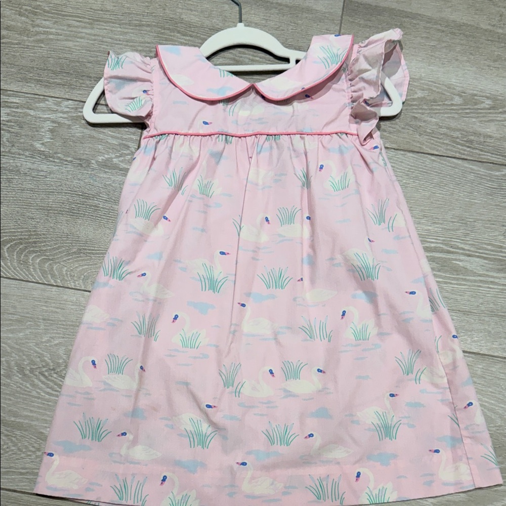 The Beaufort Bonnet Company Pink Swan Dress